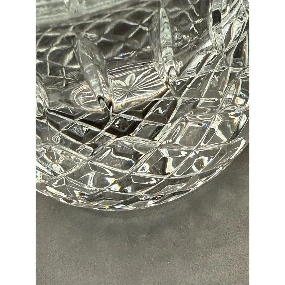 ✨ FTD Crystal FTY2 20 oz Pitcher – Cut Crystal Creamer Syrup Server 4.5”